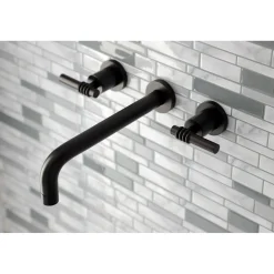 Kingston Brass Milano 2-Handle Wall Mount Roman Tub Faucet