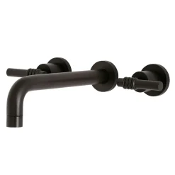 Kingston Brass Milano 2-Handle Wall Mount Roman Tub Faucet