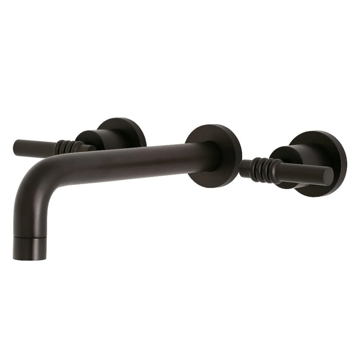 Kingston Brass Milano 2-Handle Wall Mount Roman Tub Faucet