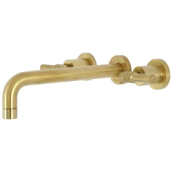Kingston Brass Milano 2-Handle Wall Mount Roman Tub Faucet