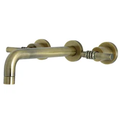 Kingston Brass Milano 2-Handle Wall Mount Roman Tub Faucet