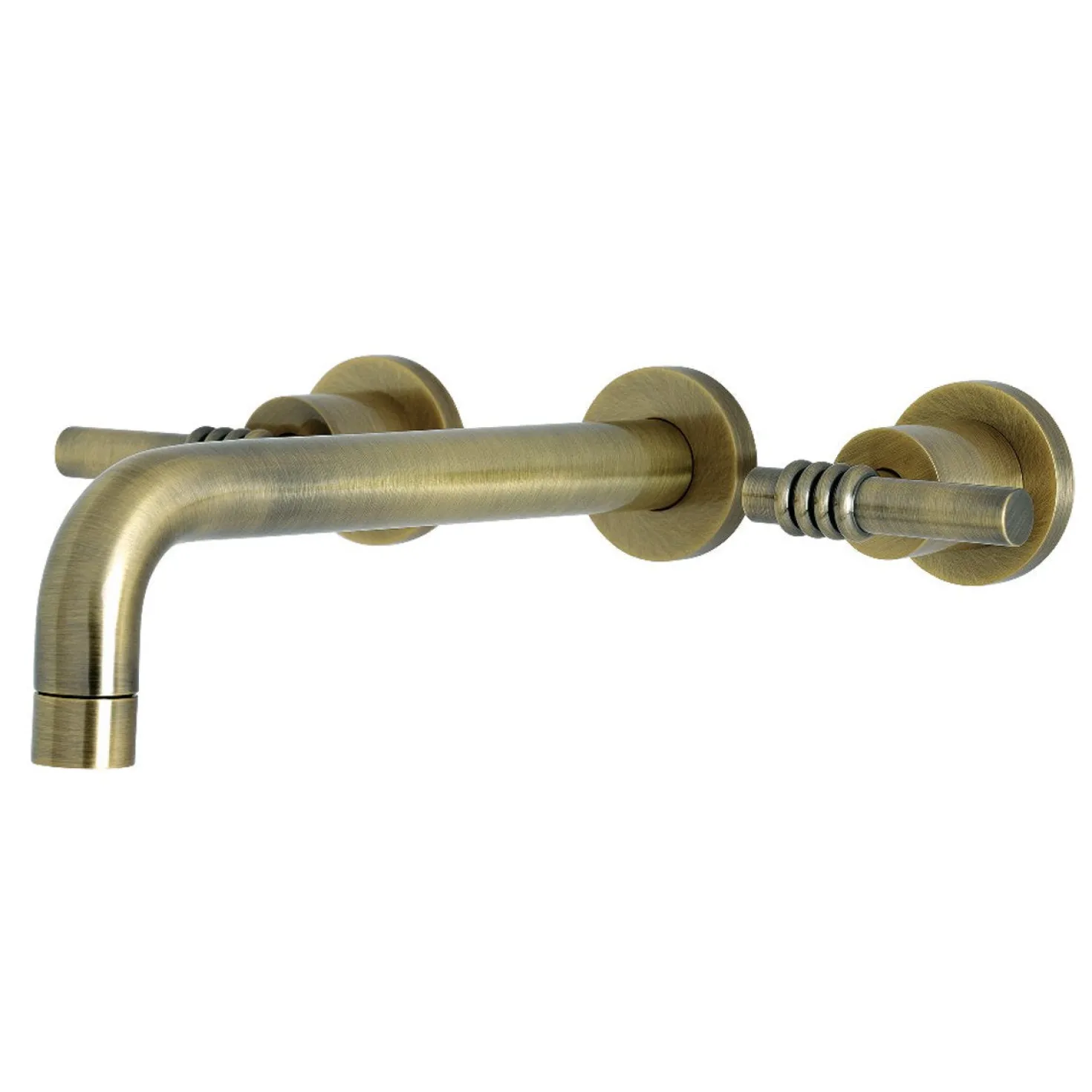 Kingston Brass Milano 2-Handle Wall Mount Roman Tub Faucet