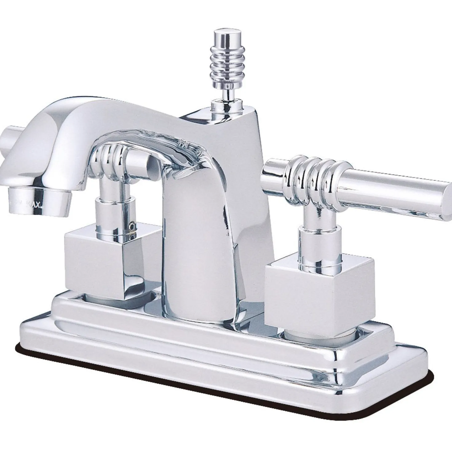 Kingston Brass Milano 4-Inch Centerset Bathroom Faucet