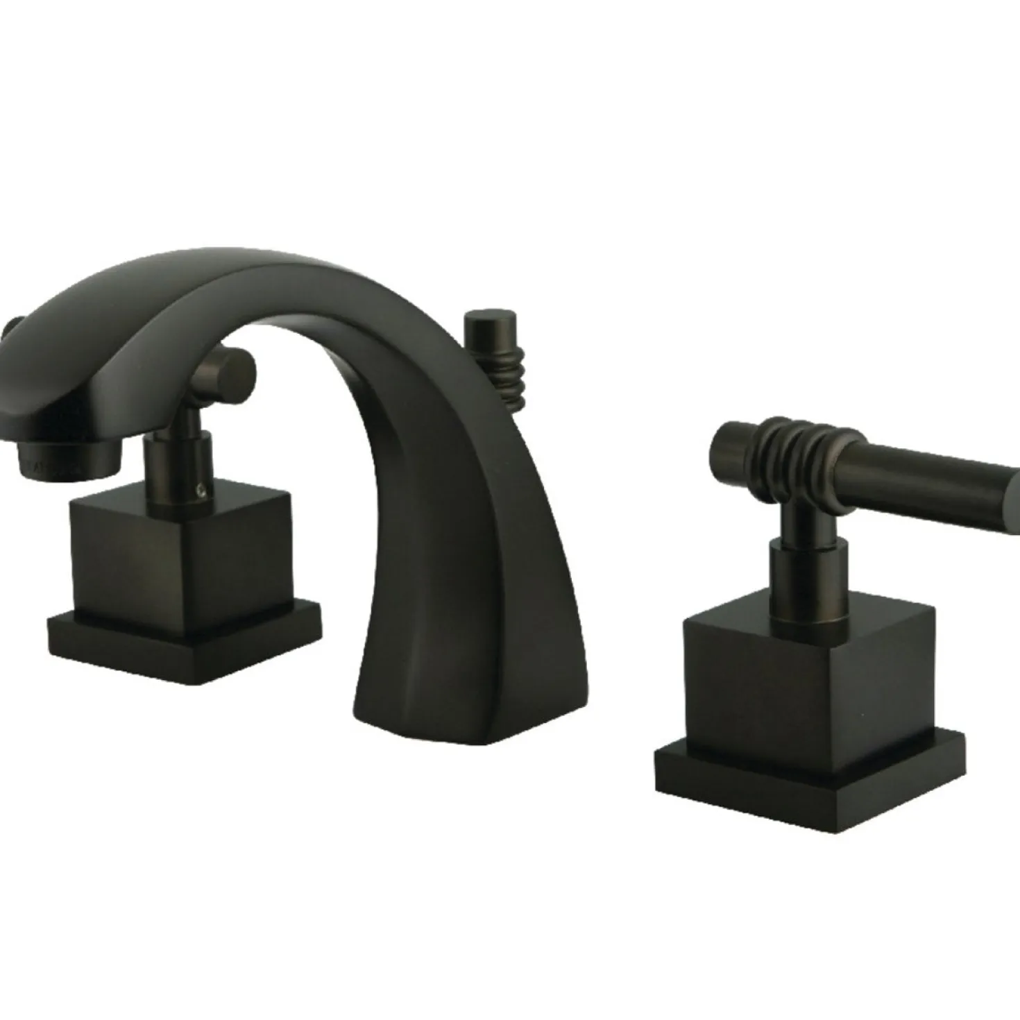 Kingston Brass Milano 8-Inch Widespread Bathroom Faucet