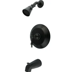 Kingston Brass Milano Tub and Shower Faucet
