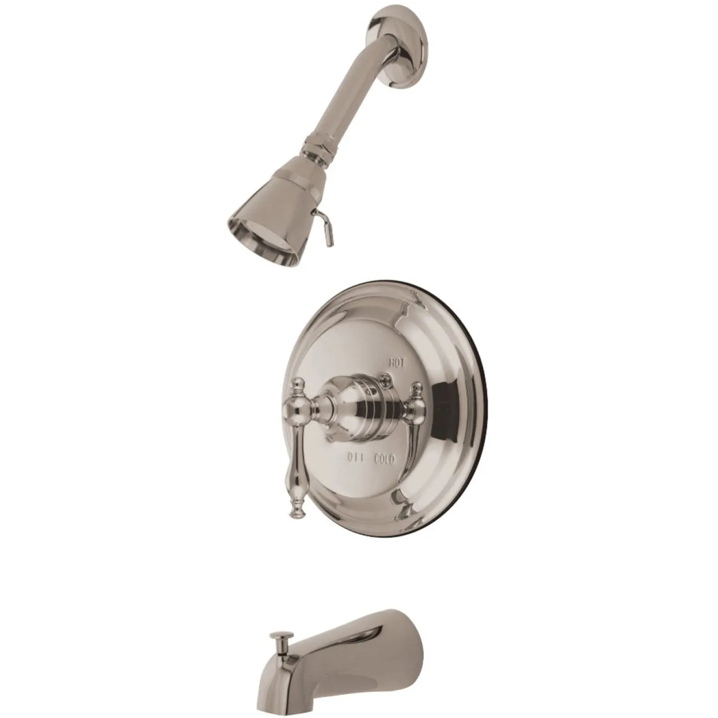 Kingston Brass Milano Tub and Shower Faucet