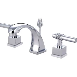 Kingston Brass Milano Widespread Bathroom Faucet