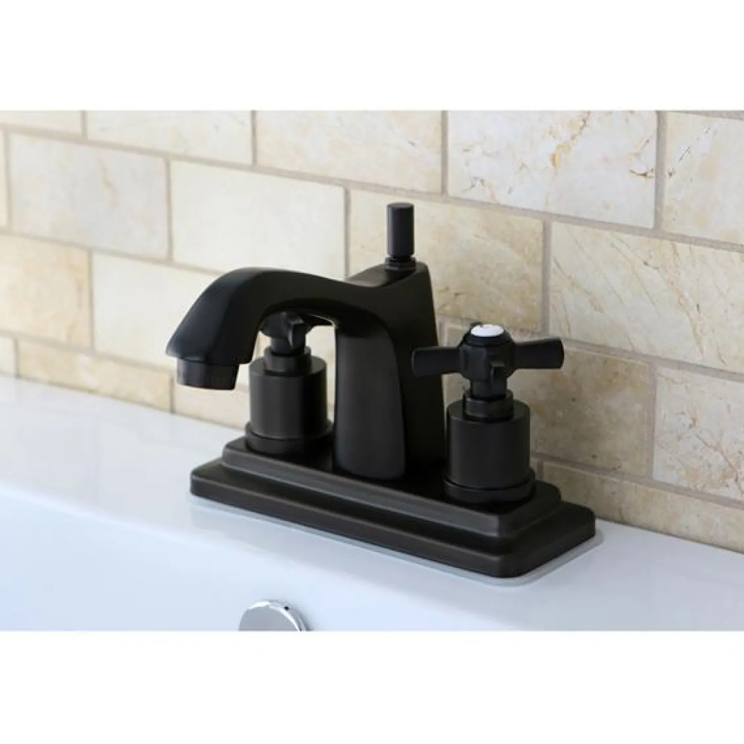 Kingston Brass Millennium 4" Centerset Lavatory Faucet
