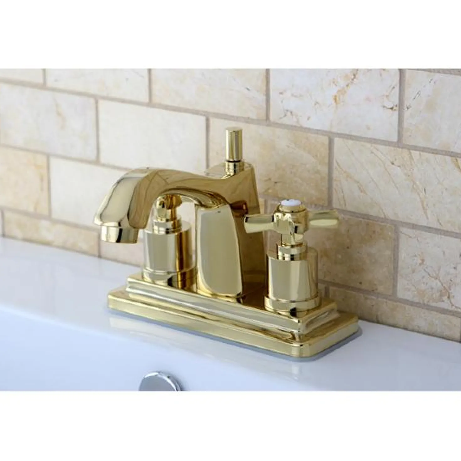 Kingston Brass Millennium 4" Centerset Lavatory Faucet