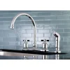 Kingston Brass Millennium Deck Mount Centerset Kitchen Faucet