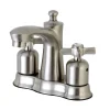 Kingston Brass Millennium Deck Mount 4" Centerset Bathroom Faucet