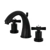 Kingston Brass Millennium Deck Mount 8" Widespread Bathroom Faucet
