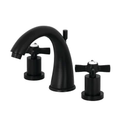Kingston Brass Millennium Deck Mount 8" Widespread Bathroom Faucet