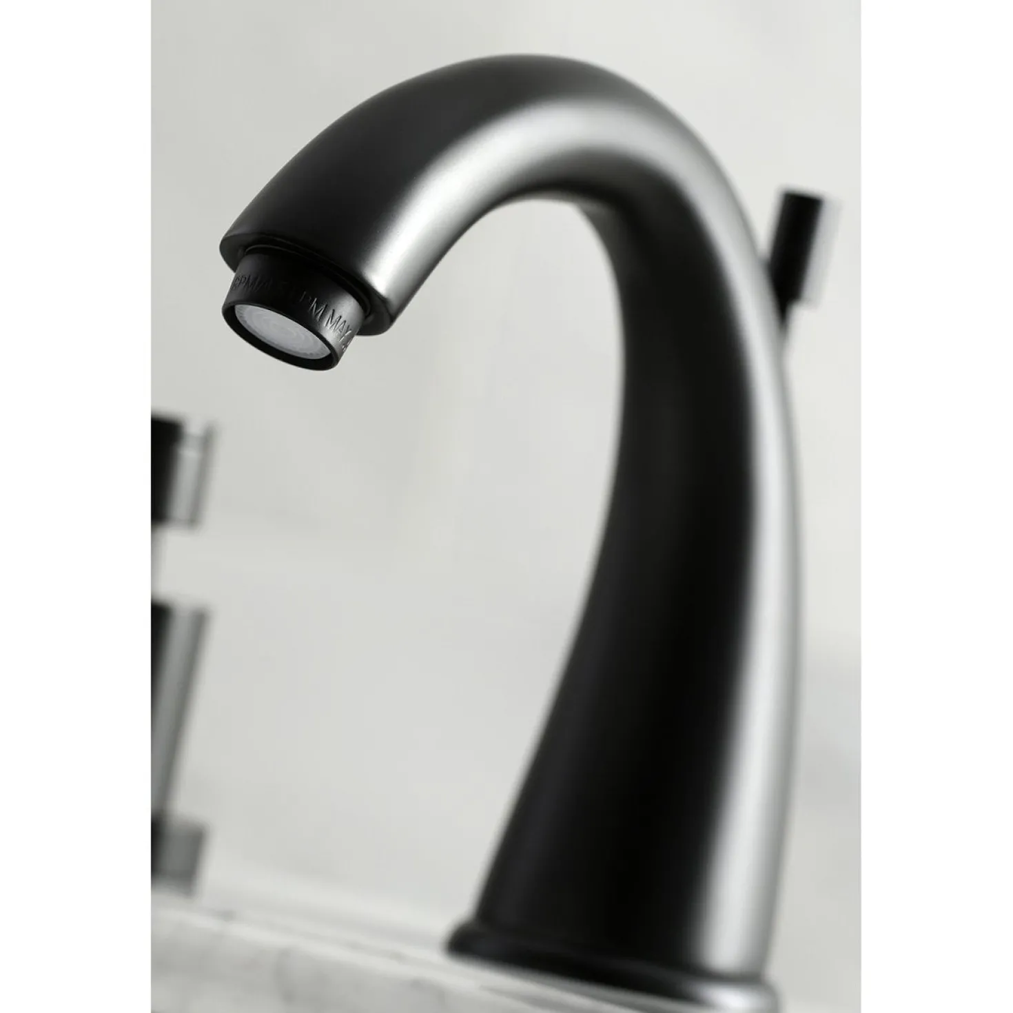 Kingston Brass Millennium Deck Mount 8" Widespread Bathroom Faucet