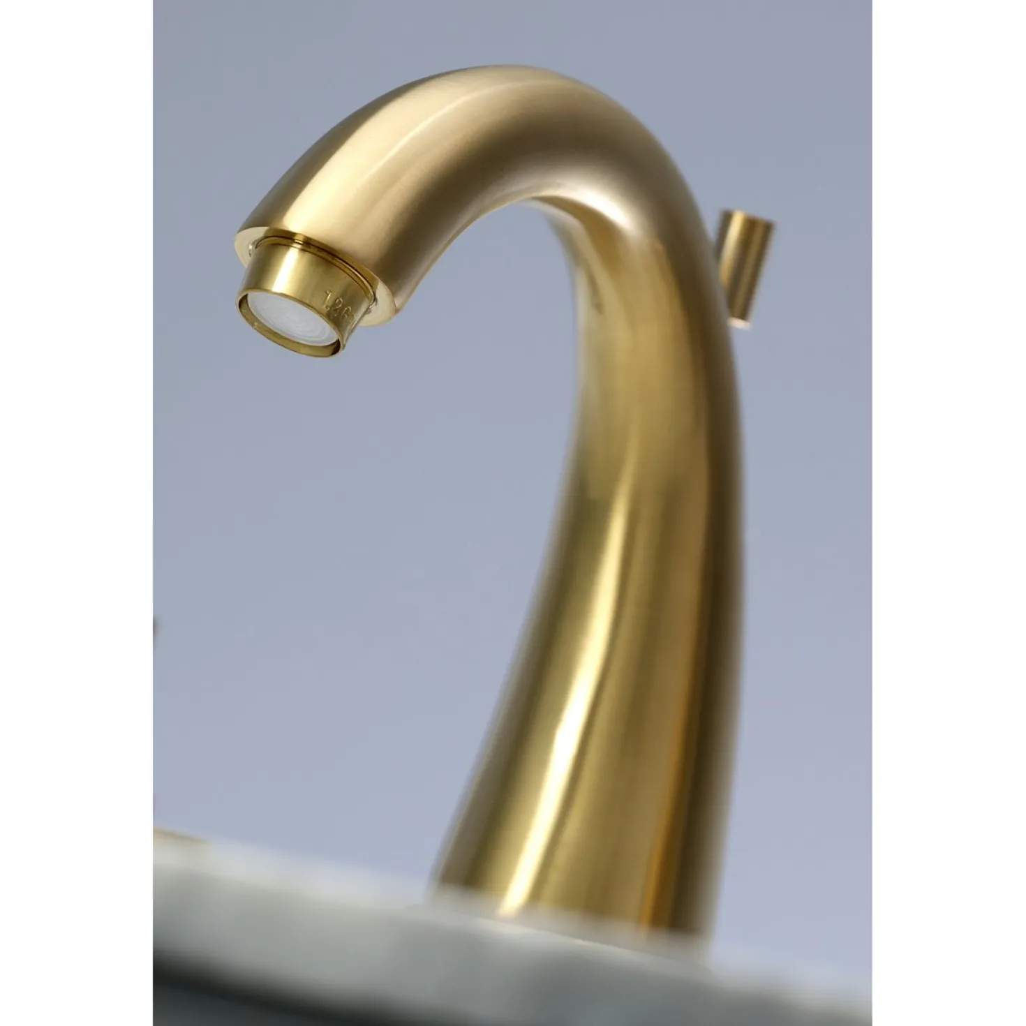Kingston Brass Millennium Deck Mount 8" Widespread Bathroom Faucet