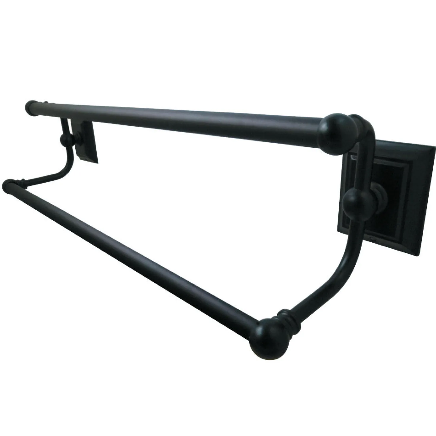 Kingston Brass Millennium 24" Dual Towel Bar