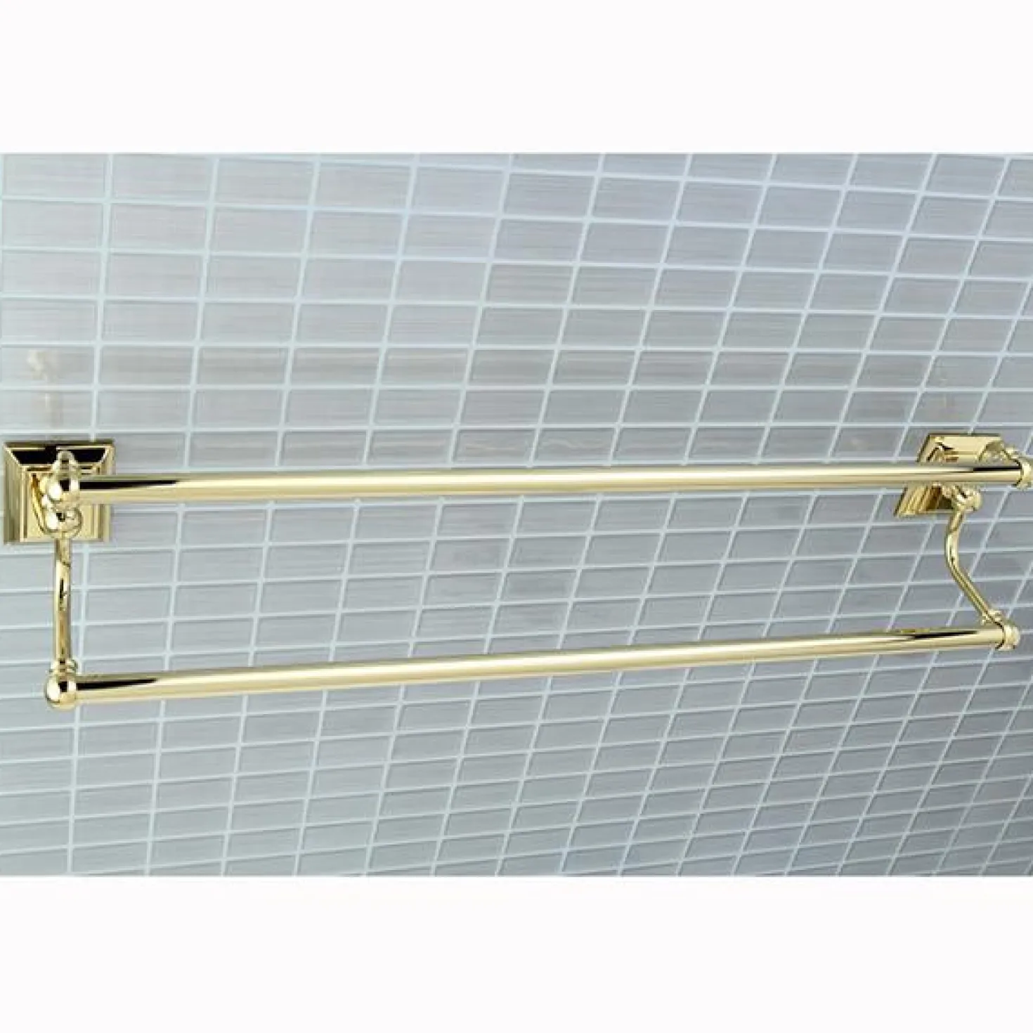 Kingston Brass Millennium 24" Dual Towel Bar