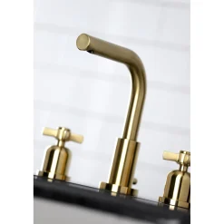 Kingston Brass Millennium Fauceture 8-Inch Widespread Bathroom Faucet
