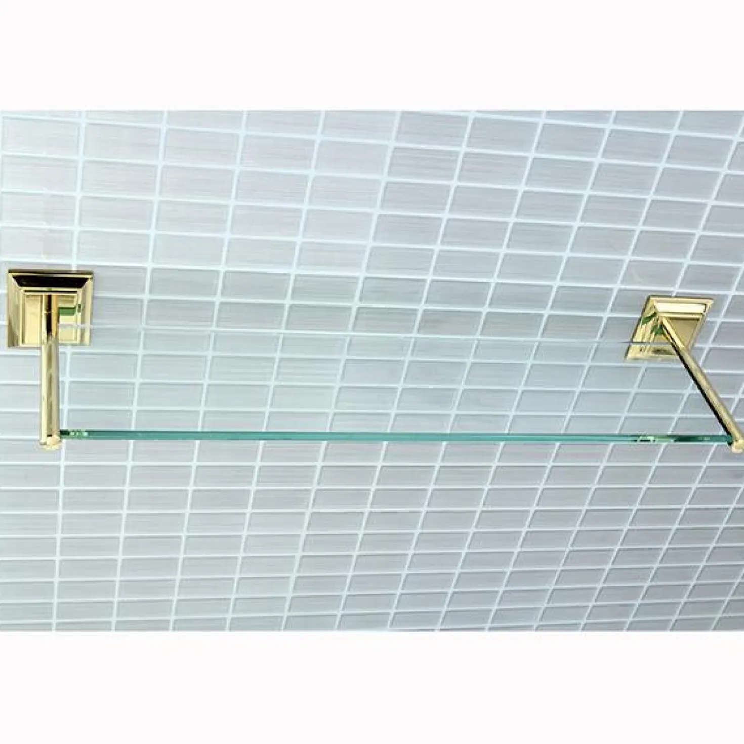 Kingston Brass Millennium Glass Shelf