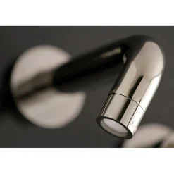 Kingston Brass Millennium 2-Handle Wall Mount Bathroom Faucet