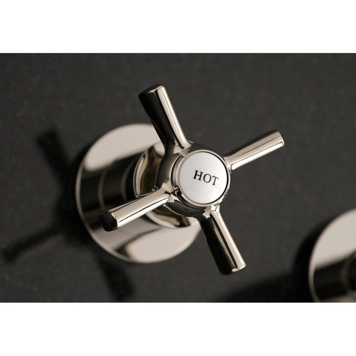Kingston Brass Millennium 2-Handle Wall Mount Bathroom Faucet