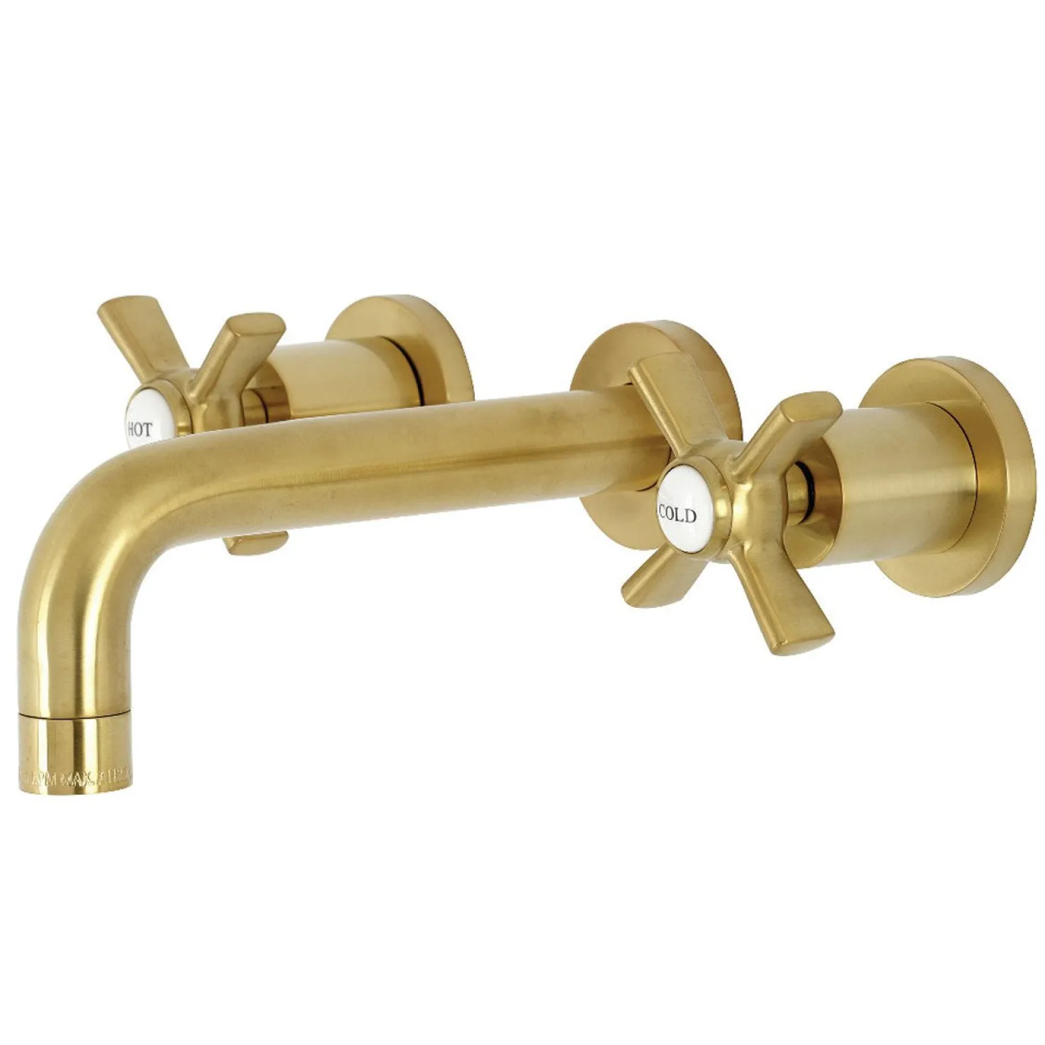 Kingston Brass Millennium 2-Handle Wall Mount Bathroom Faucet