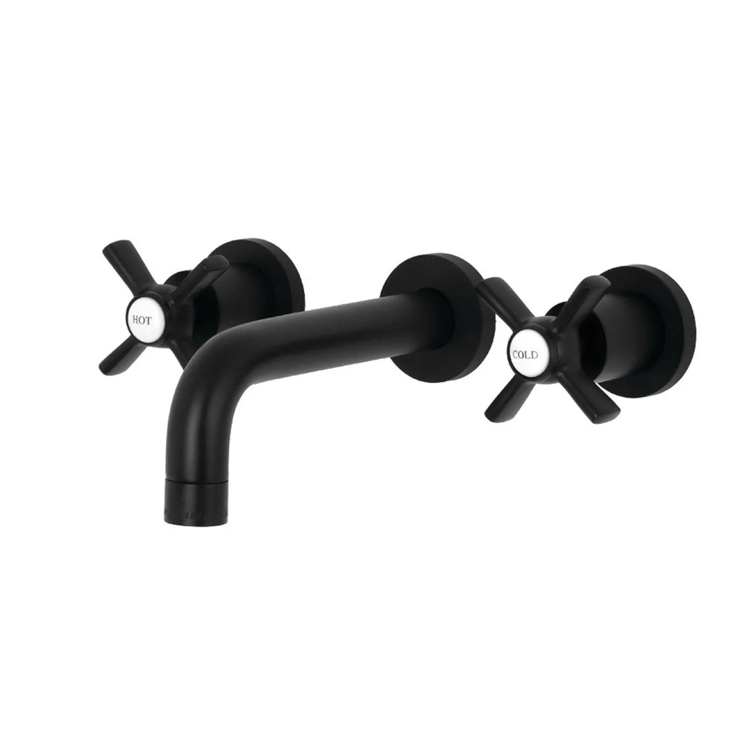 Kingston Brass Millennium 2-Handle Wall Mount Bathroom Faucet