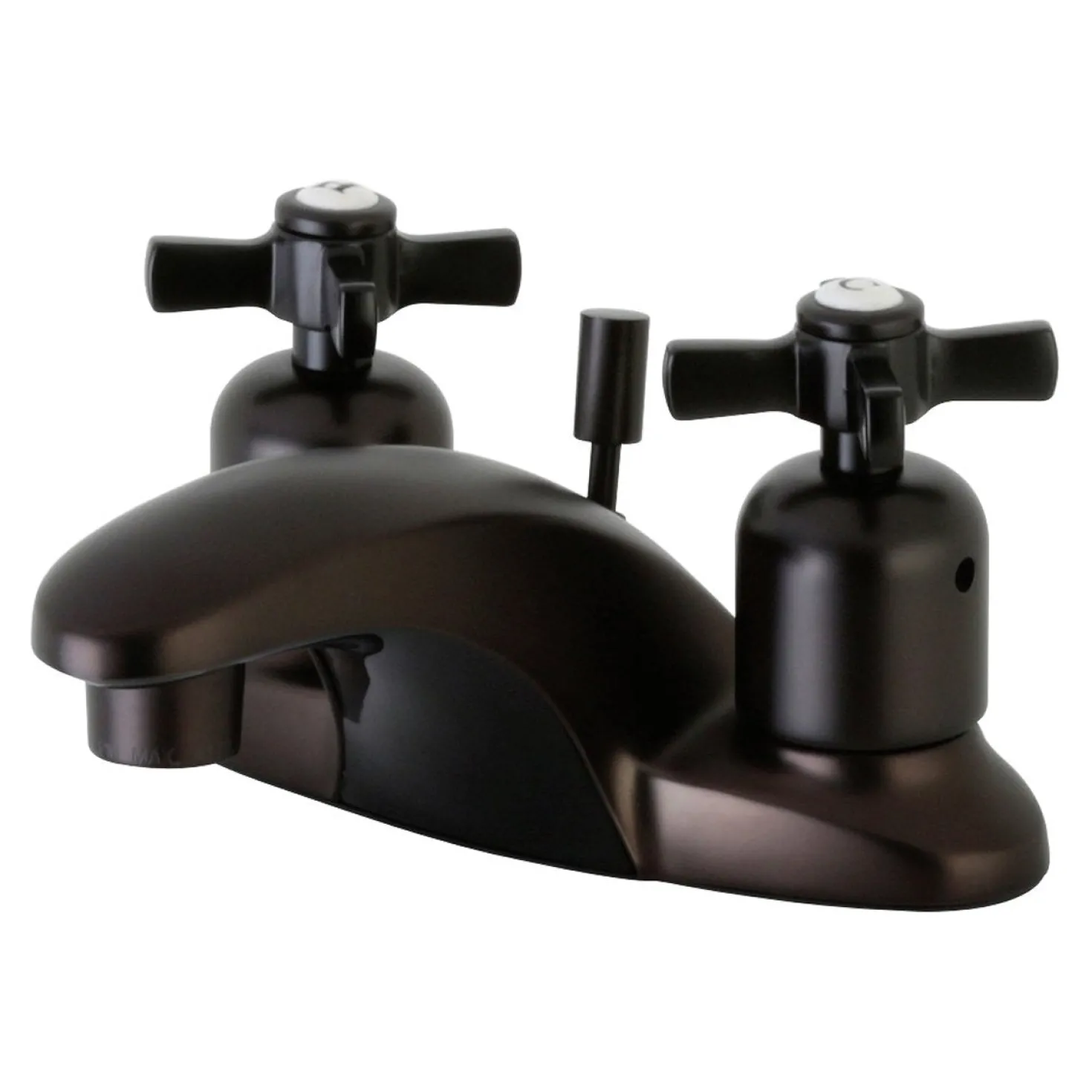 Kingston Brass Millennium 2-Handle 4-Inch Centerset Bathroom Faucet