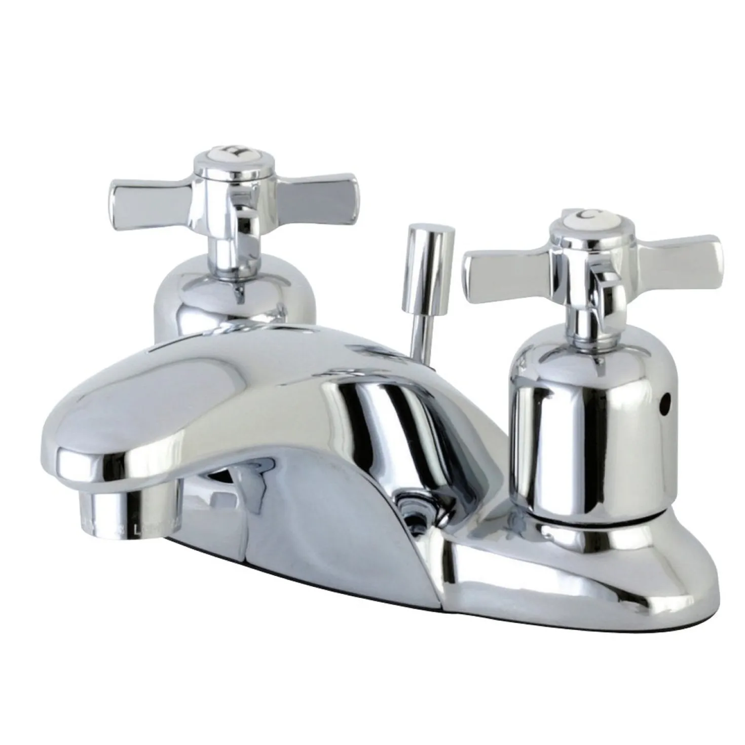 Kingston Brass Millennium 2-Handle 4-Inch Centerset Bathroom Faucet