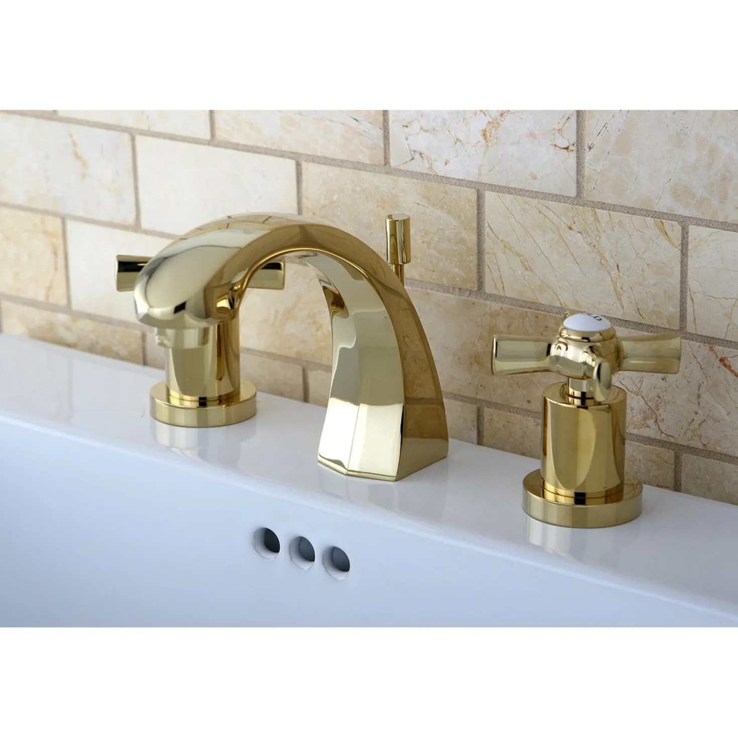 Kingston Brass Millennium 2-Handle 8" Widespread Bathroom Faucet