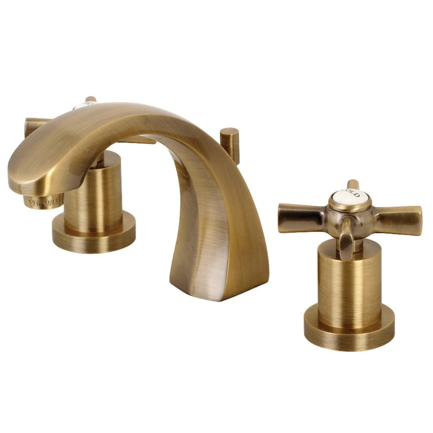 Kingston Brass Millennium 2-Handle 8" Widespread Bathroom Faucet