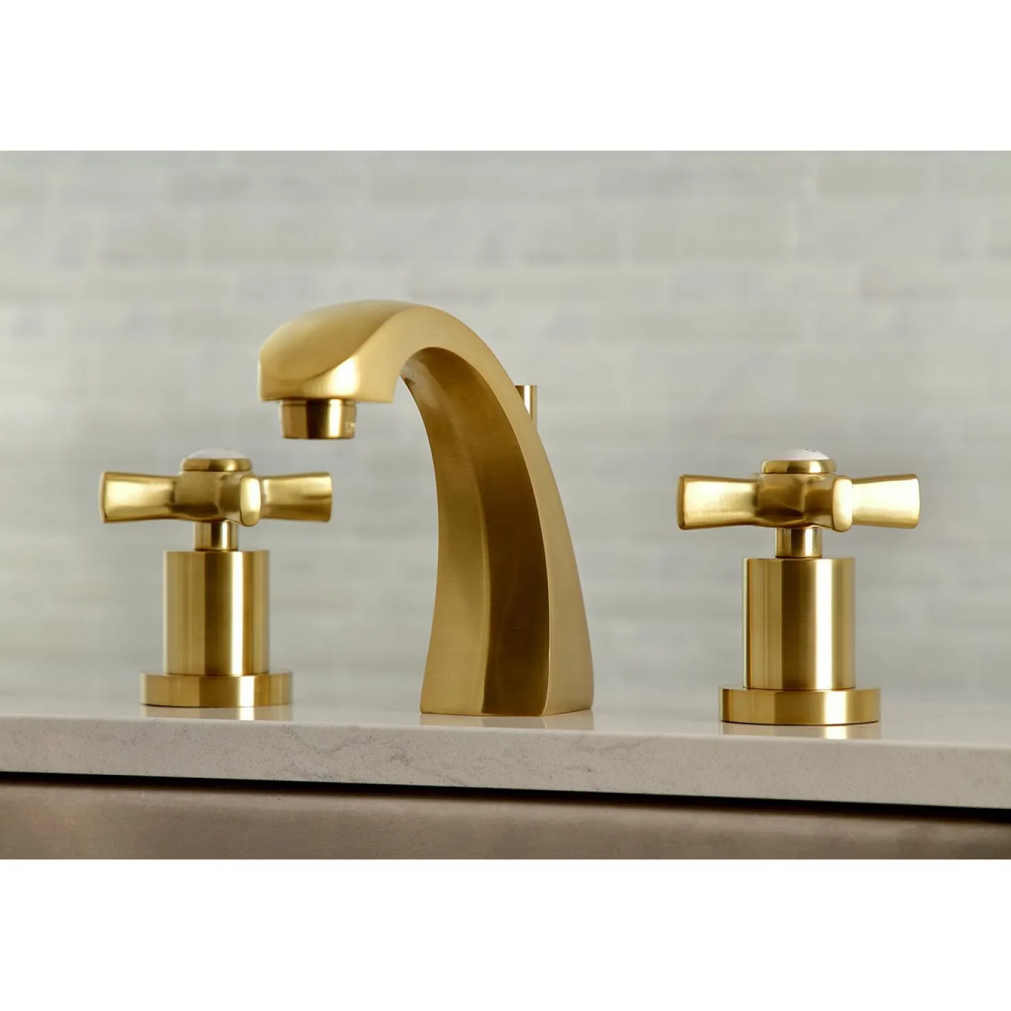 Kingston Brass Millennium 2-Handle 8" Widespread Bathroom Faucet