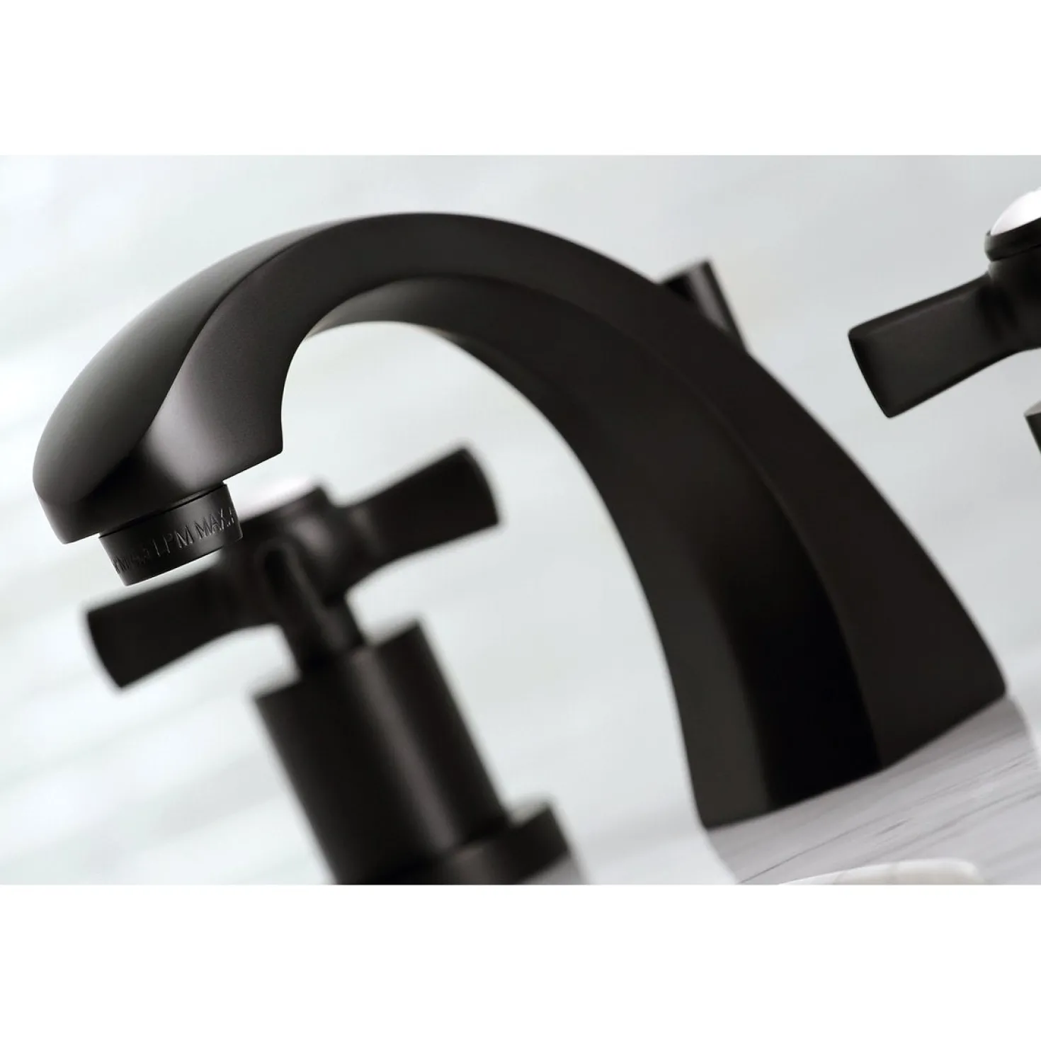 Kingston Brass Millennium 2-Handle 8" Widespread Bathroom Faucet