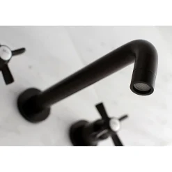 Kingston Brass Millennium 2-Handle Wall Mount Roman Tub Faucet