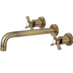 Kingston Brass Millennium 2-Handle Wall Mount Roman Tub Faucet