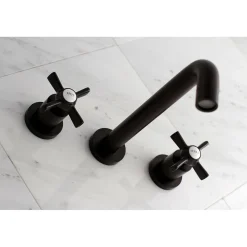 Kingston Brass Millennium 2-Handle Wall Mount Roman Tub Faucet