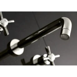 Kingston Brass Millennium 2-Handle Wall Mount Roman Tub Faucet