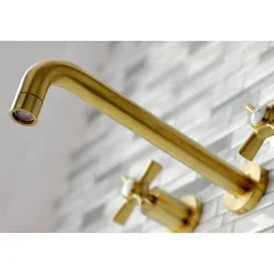 Kingston Brass Millennium 2-Handle Wall Mount Roman Tub Faucet