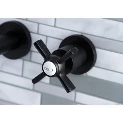 Kingston Brass Millennium 2-Handle Wall Mount Roman Tub Faucet