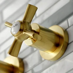 Kingston Brass Millennium 2-Handle Wall Mount Roman Tub Faucet