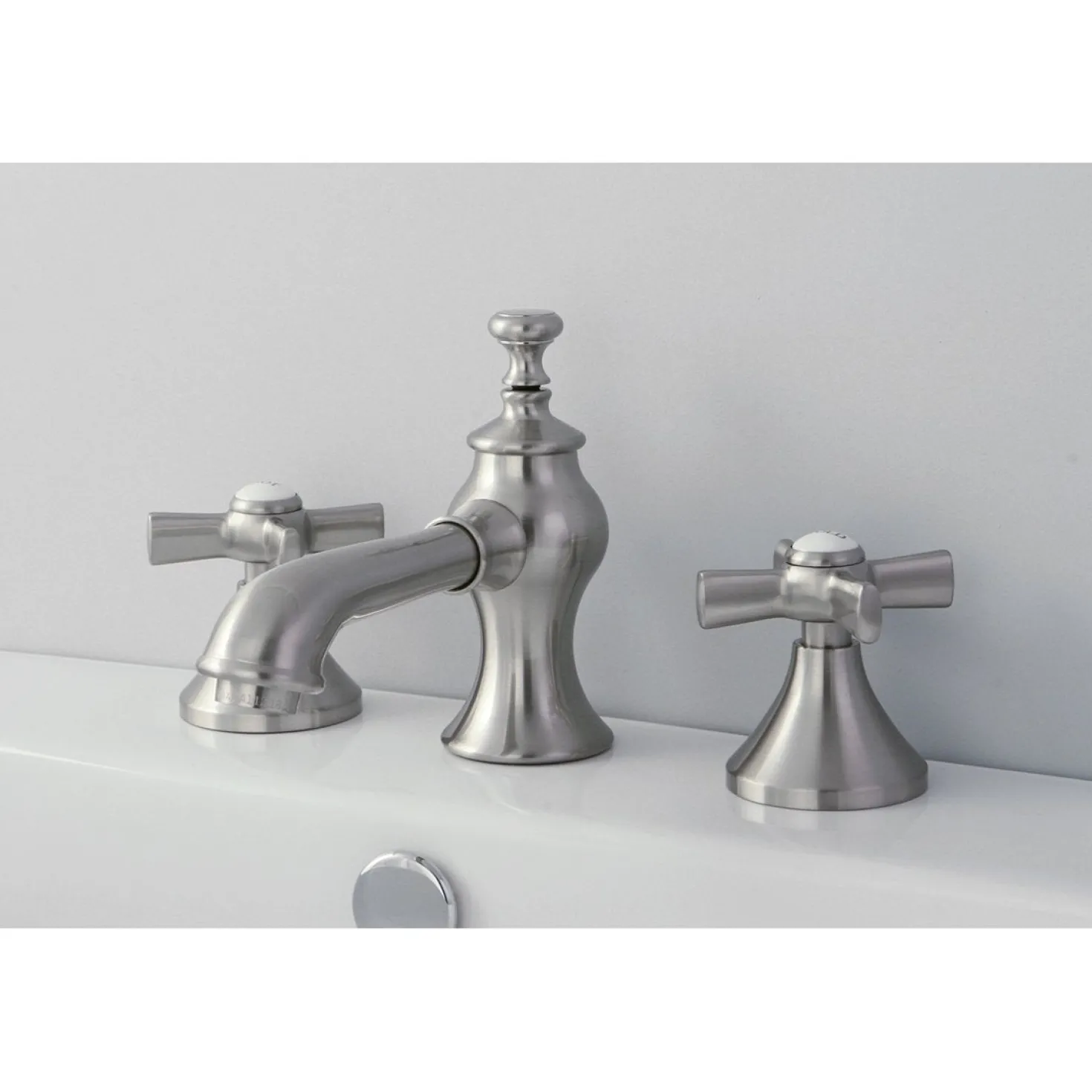Kingston Brass Millennium 3-Hole 8" Widespread Bathroom Faucet