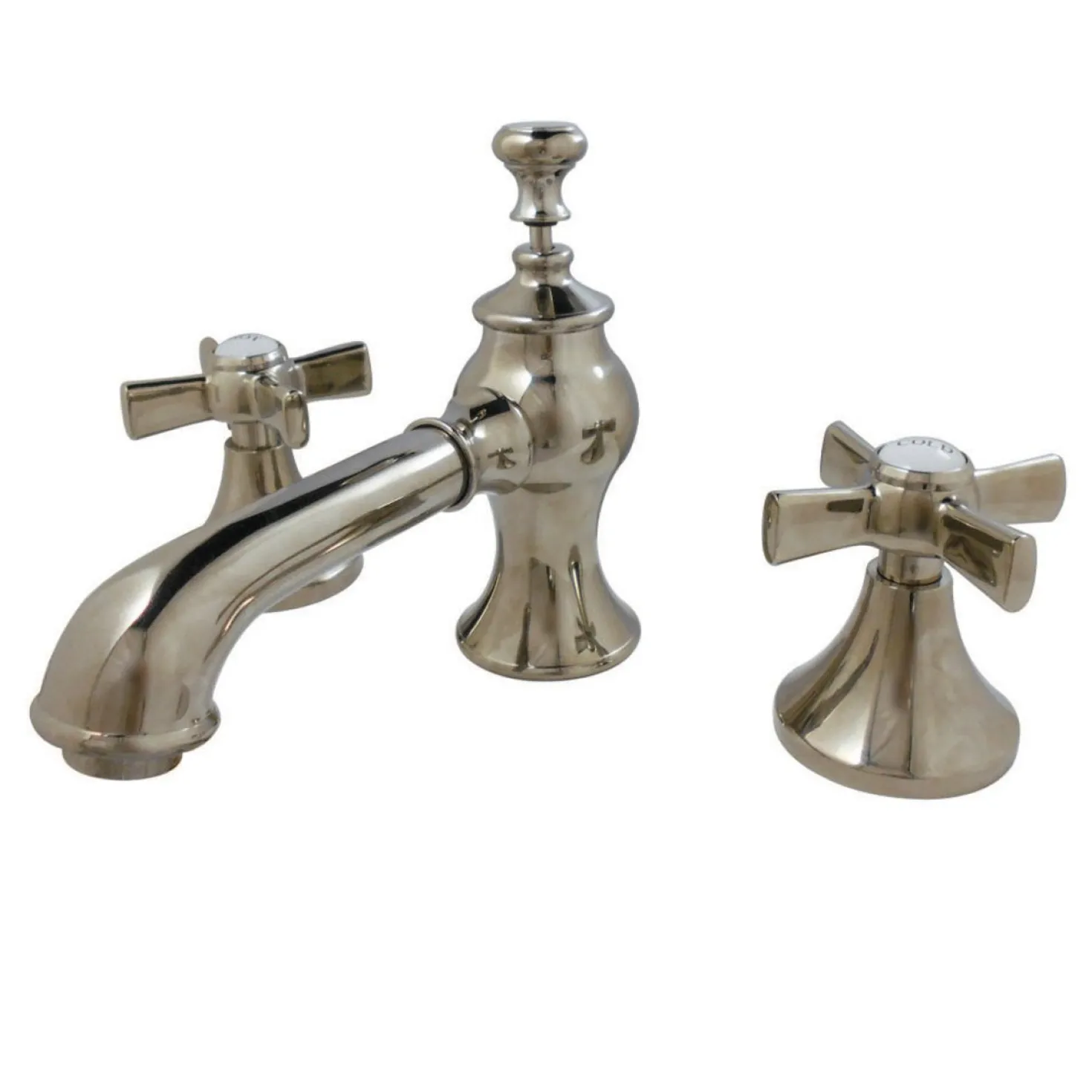Kingston Brass Millennium 3-Hole 8" Widespread Bathroom Faucet