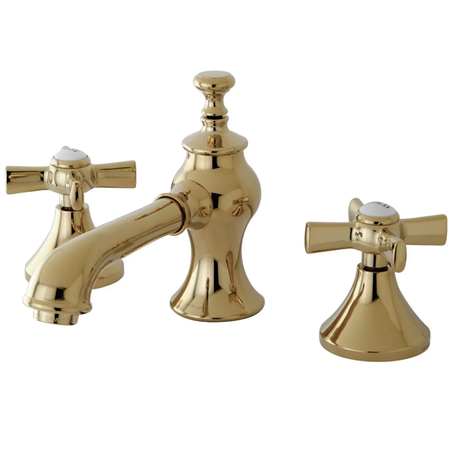 Kingston Brass Millennium 3-Hole 8" Widespread Bathroom Faucet
