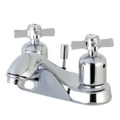 Kingston Brass Millennium 4-Inch Centerset Deck Mount Bathroom Faucet