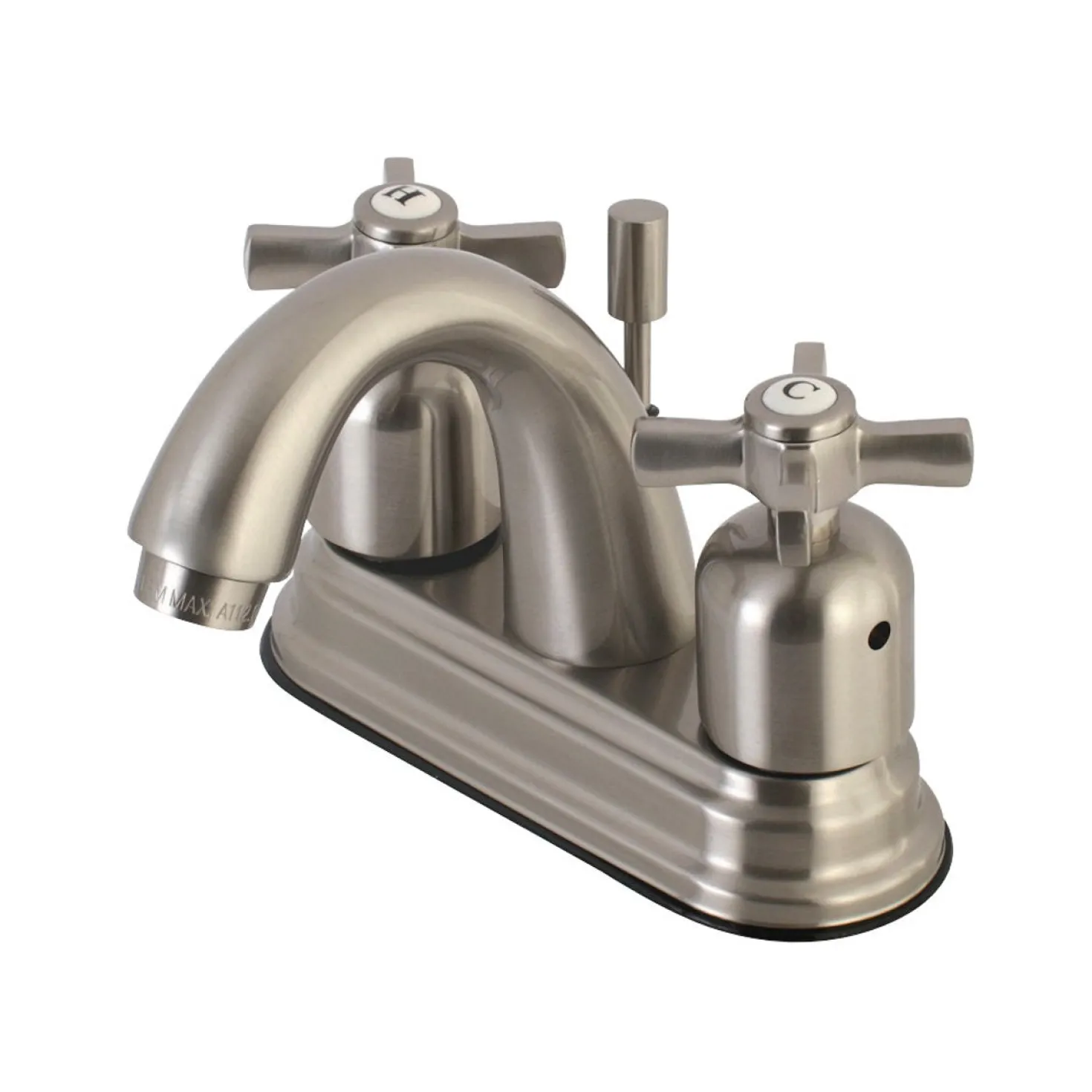 Kingston Brass Millennium 4-Inch Centerset 2-Handle Bathroom Faucet