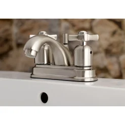 Kingston Brass Millennium 4-Inch Centerset Bathroom Faucet