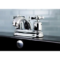 Kingston Brass Millennium 4-Inch Centerset Bathroom Faucet