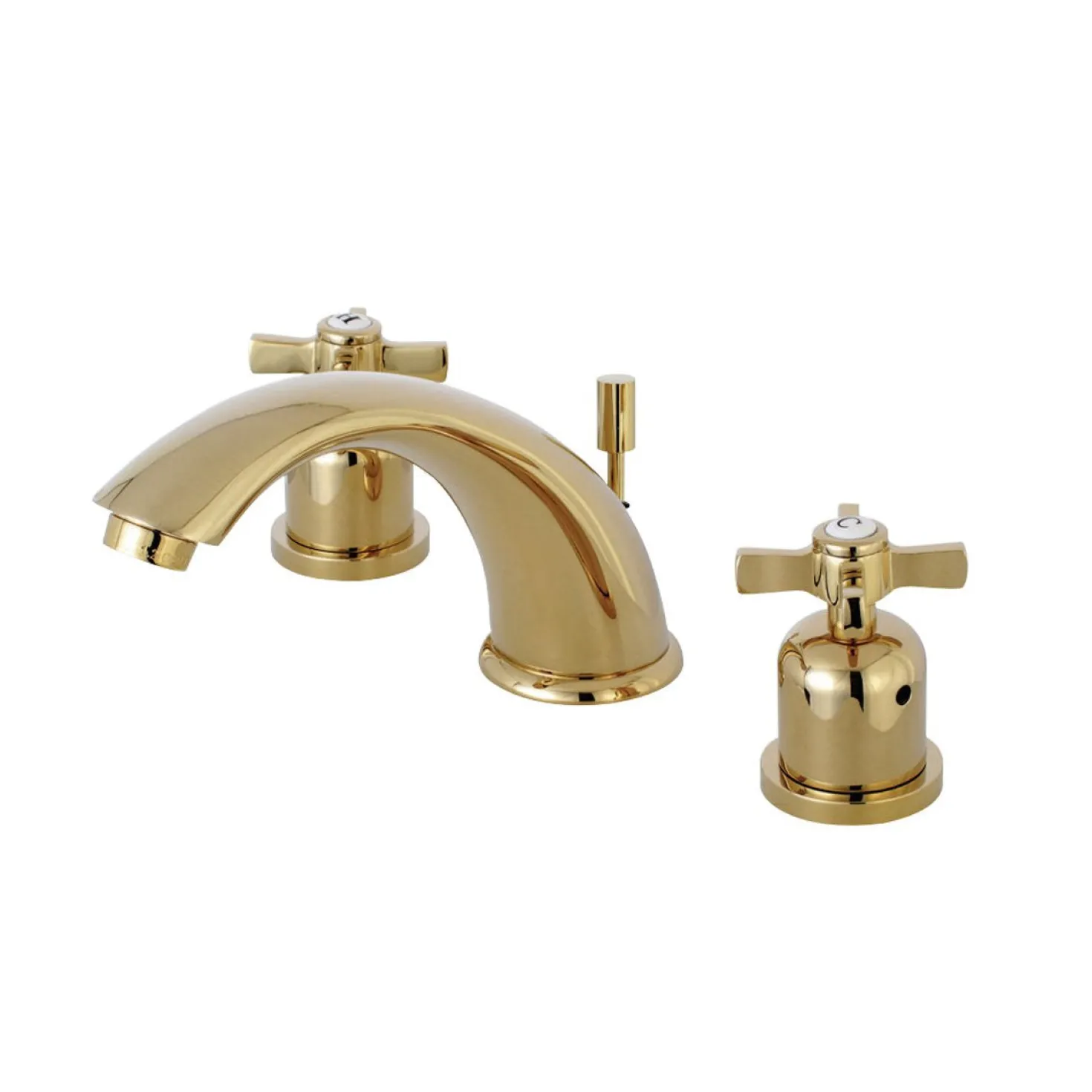 Kingston Brass Millennium 8-Inch Widespread 3-Hole Bathroom Faucet