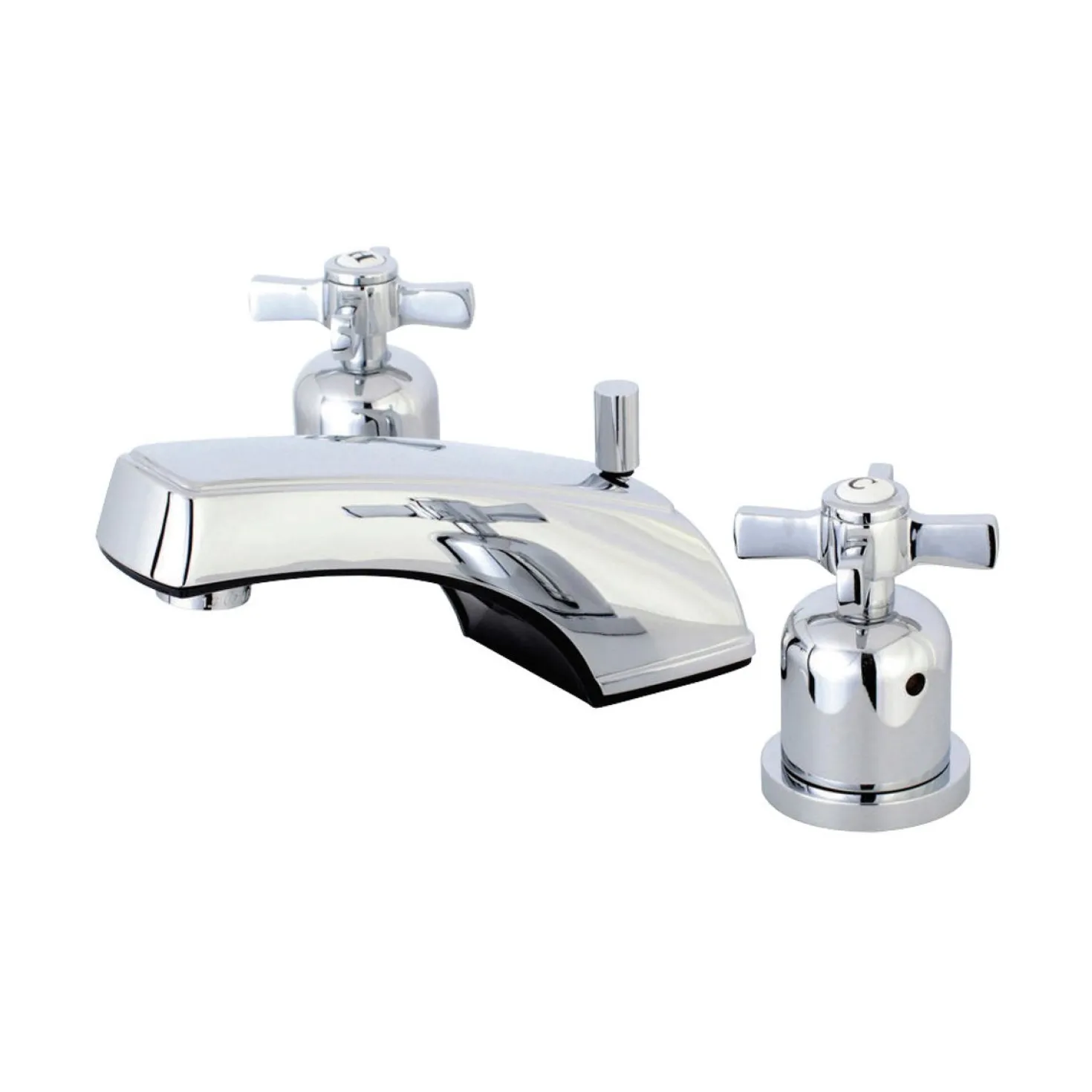 Kingston Brass Millennium 8-Inch Widespread Bathroom Faucet