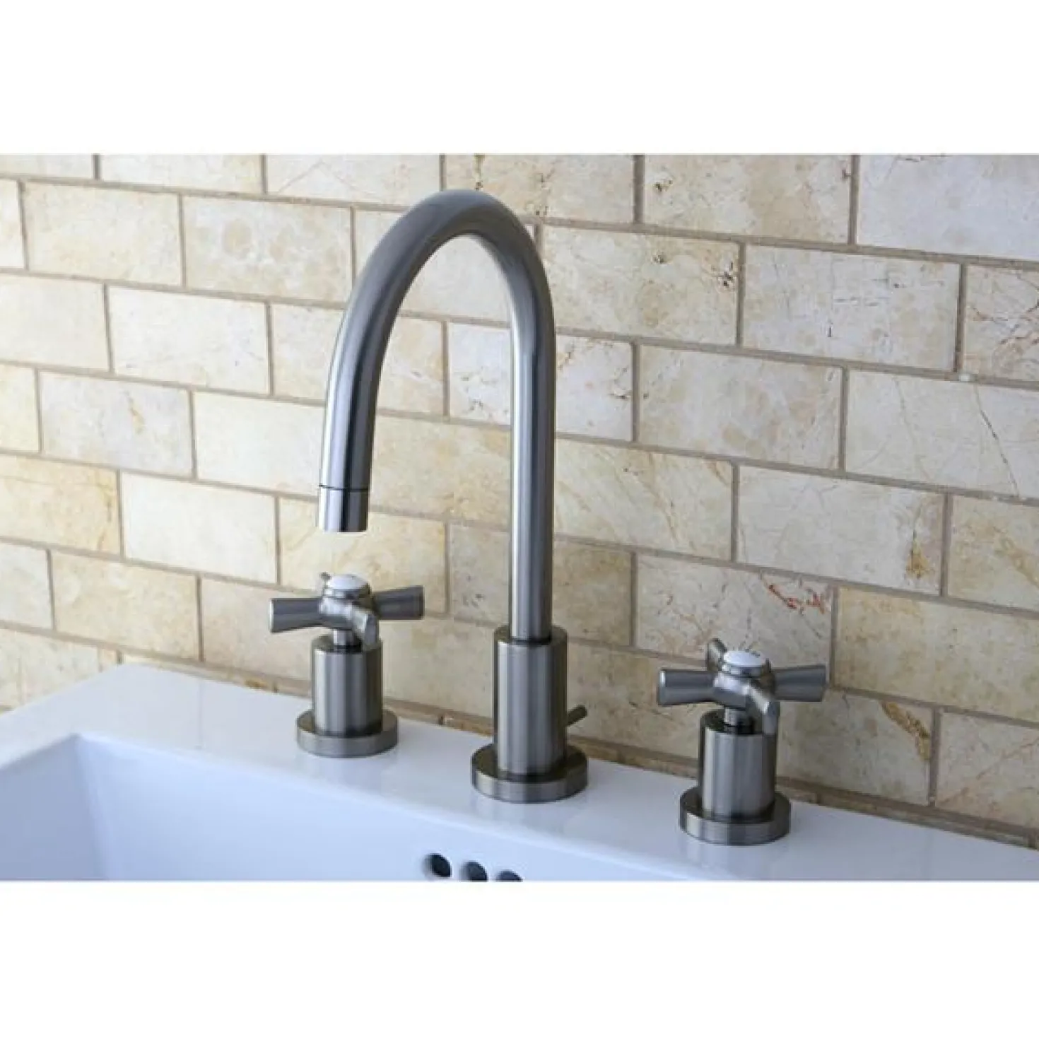 Kingston Brass Millennium Mini Widespread Kitchen Faucet